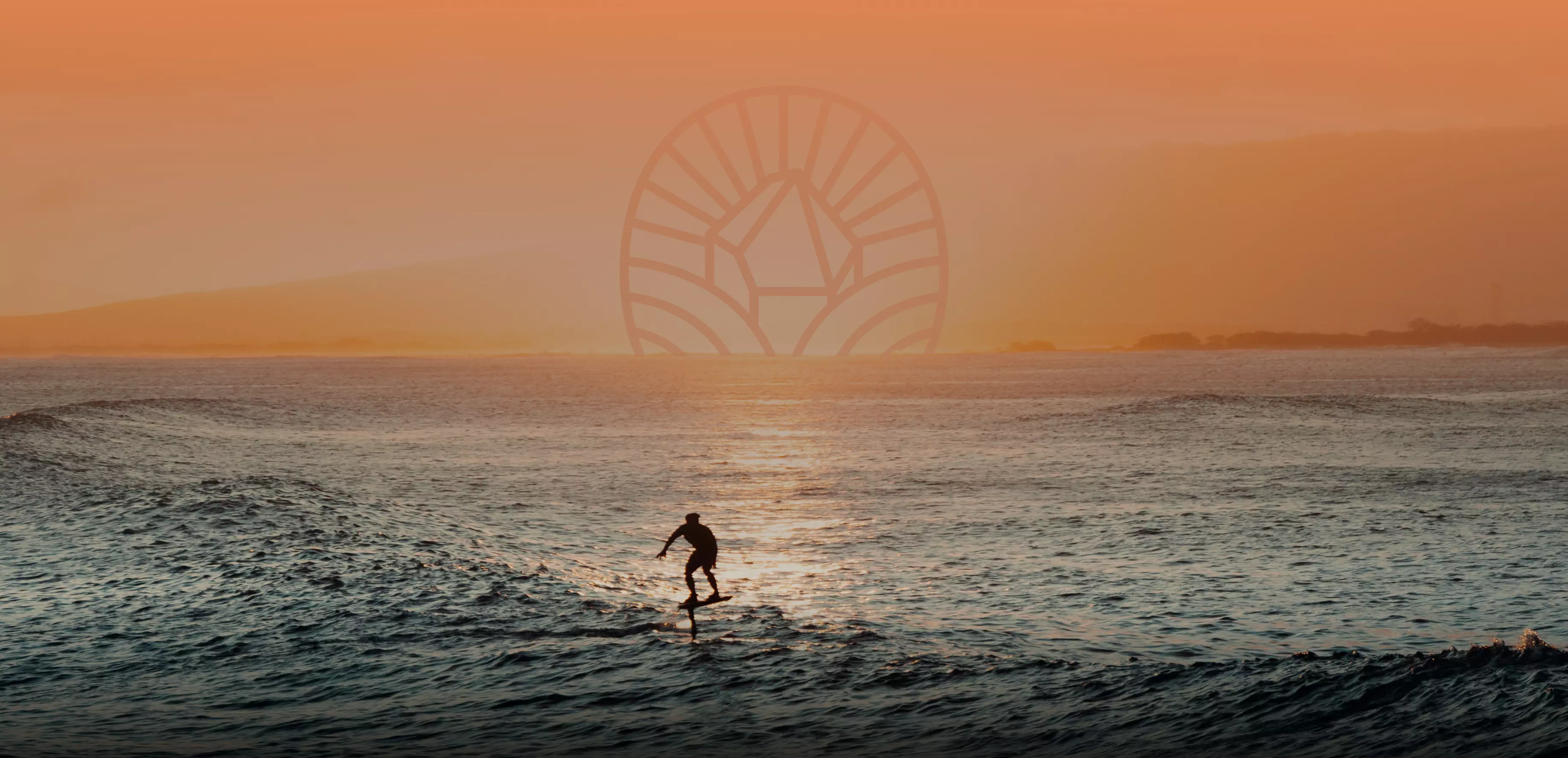 Atardecer sobre el mar Caribe en Isla de Margarita